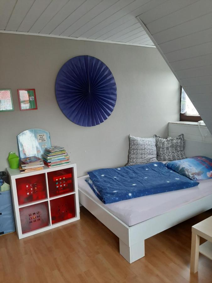 Familienfreundliche Ferienwohnung Auf Dem Lande Monteur Wohnung 헤지슈올덴도르프 외부 사진